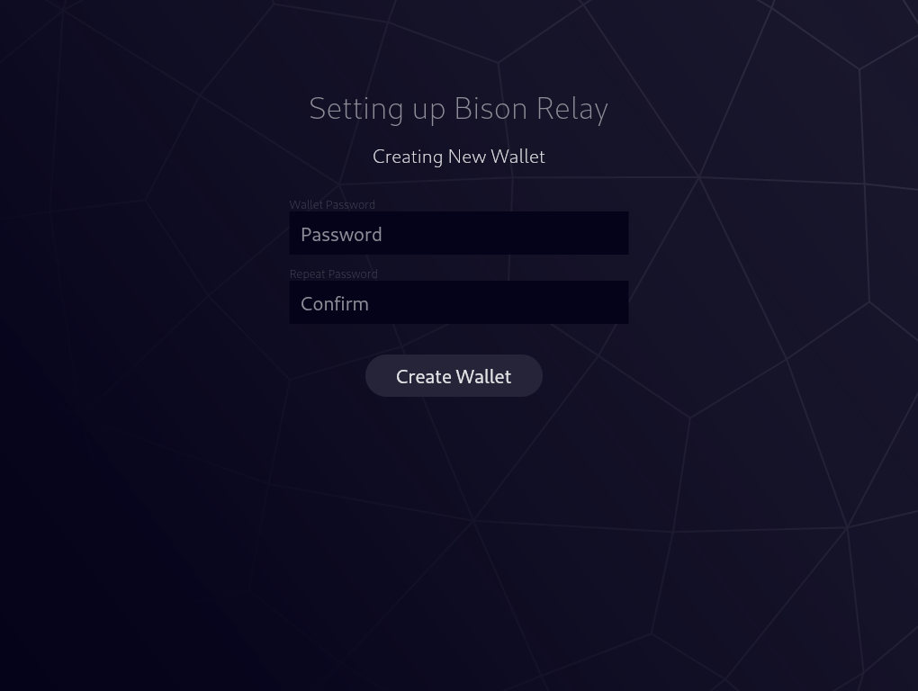 1. Create Wallet
